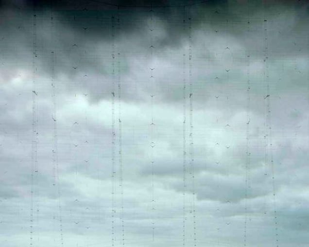 The BBC World Service Atlantic Relay Station at English Bay Picture made 25 Aug to 4 Sept 2003. From "Forensic Traces of War" © Simon Norfolk