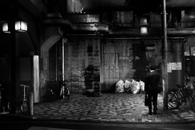 1st prize Daily Life Stories, © David Guttenfelder, USA, The Associated Press, The lonely man, Tokyo