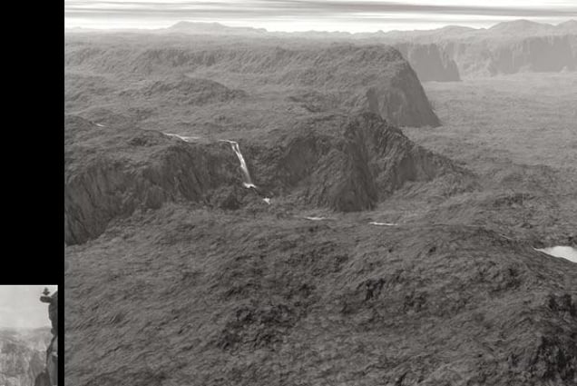 Orogenesis, Fiske, 2004, Selenium toned gelatin silver print,  75 x 100 cm © Joan Fontcuberta