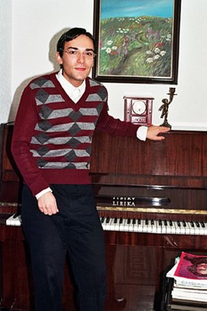 Shahab, Waiter and Art Dealer ndash; Pont Neuf, July 2007, from the series "A Husband in Paris"  Katarina Radovic