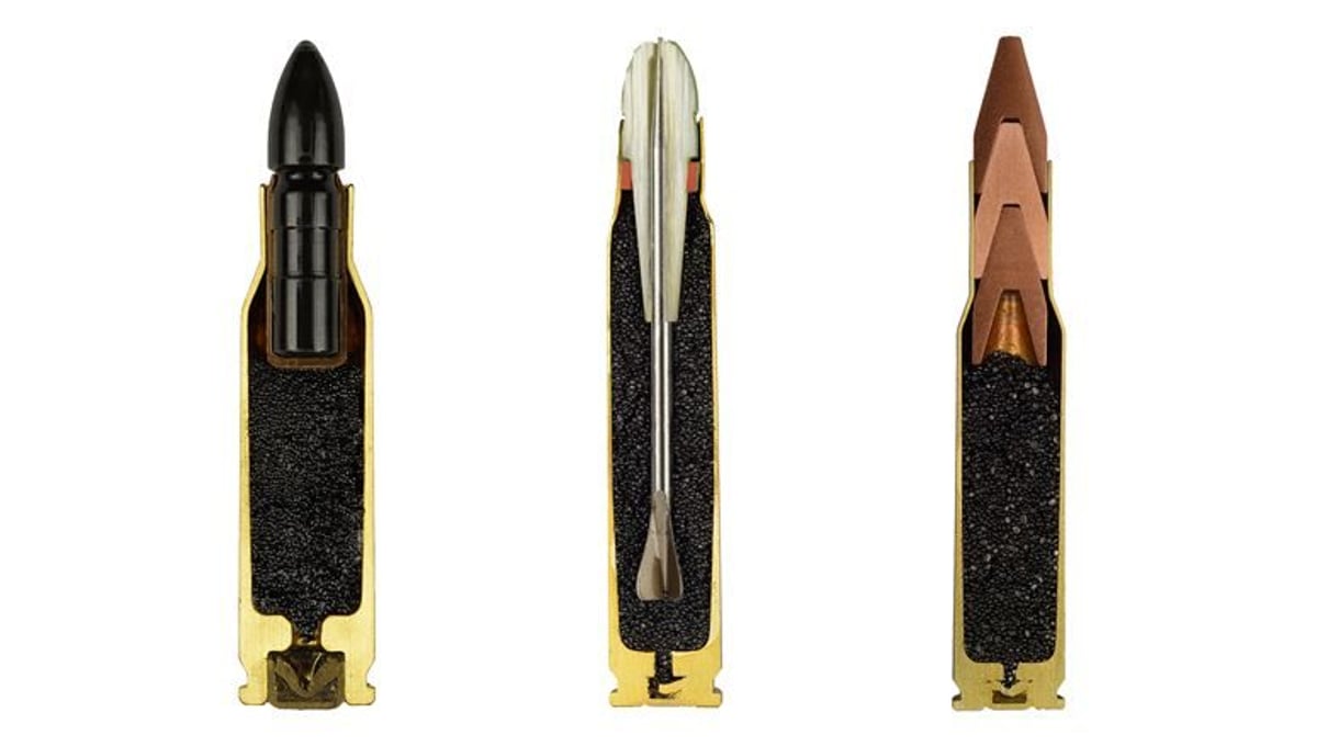 Ammunition cross-sections from the series "AMMO" © Sabine Pearlman