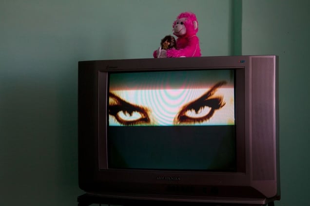 Television eyes © Mariette Allen