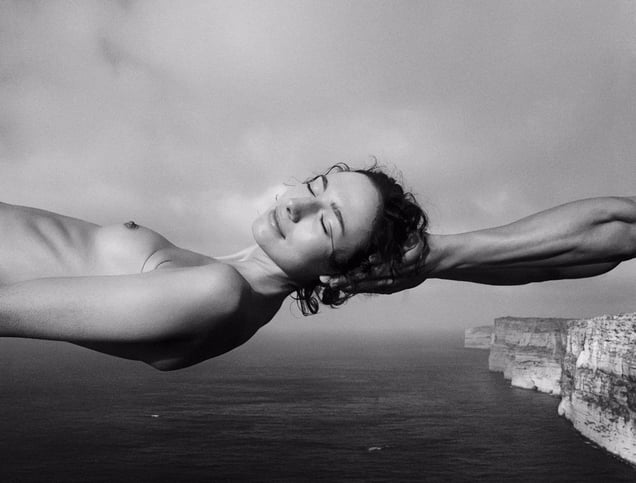 Laurence, Ta 'Cenc, Gozo, Malta 2002 Archival Pigment Print 20x24 inches, Edition of 25. Showing at PUG OSLO. Courtesy of PhotoLondon.