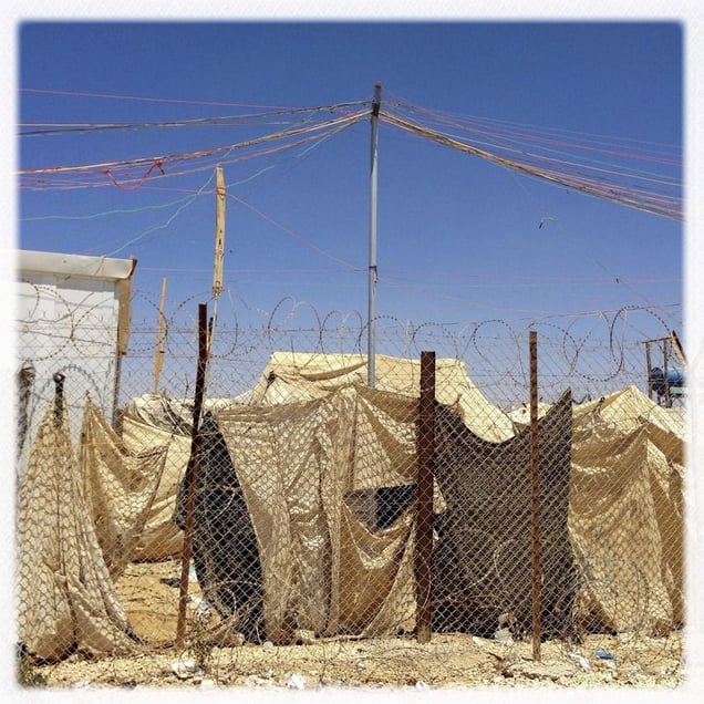 iPhone photography assignment with teenagers in Za'atari, Jordan