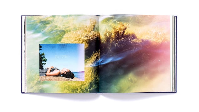 Spread from 'Pine Tree Ballads'