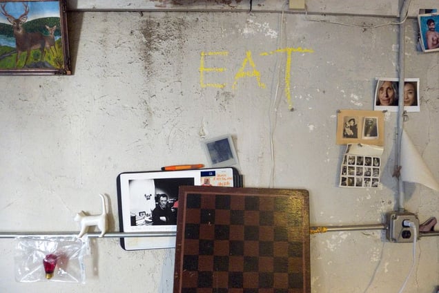 Robert Frank's studio © 2012 Christopher Rauschenberg