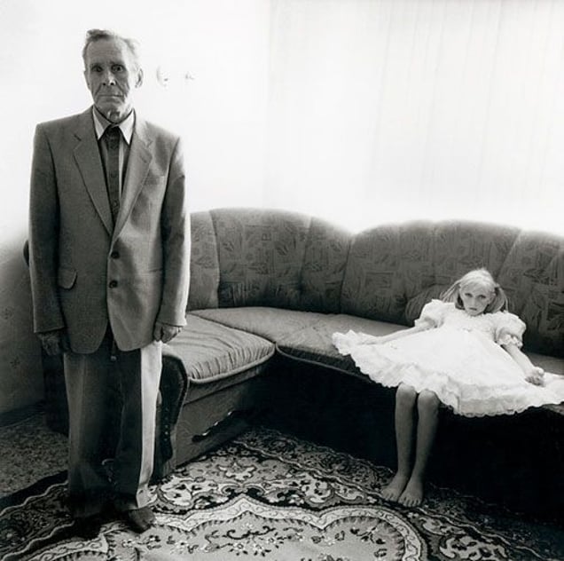 Grandfather, Russia, 2003, from Strangely Familiar by Michal Chelbin, Aperture 2008 © Michal Chelbin