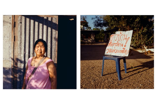 Impacted villager, Nong Bua, Nakhon Sawan. © Luke Duggleby 2025