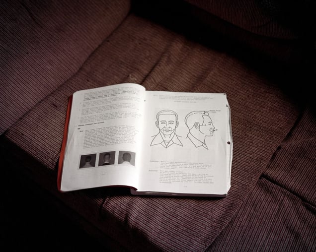 Manual. From the series "I slowly watched him disappear" © Jason Hanasik