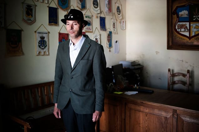 From the project "The big men from Chipilo" - Chipilo, Puebla, Mexico, November/December 2014