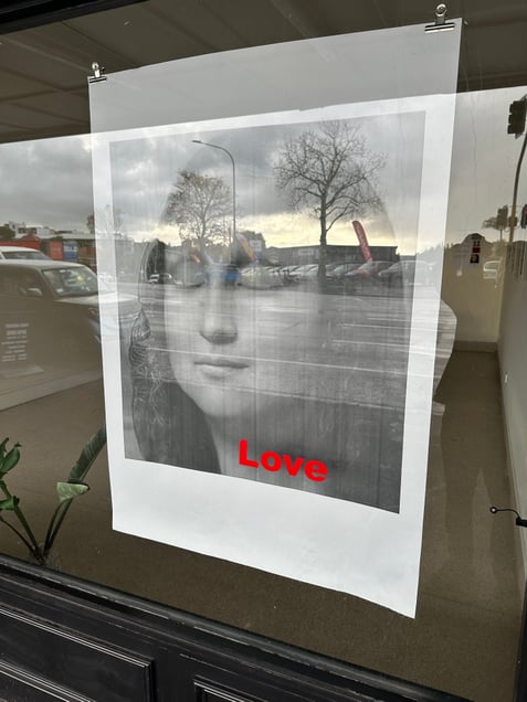 Mona Lisa exhibition view