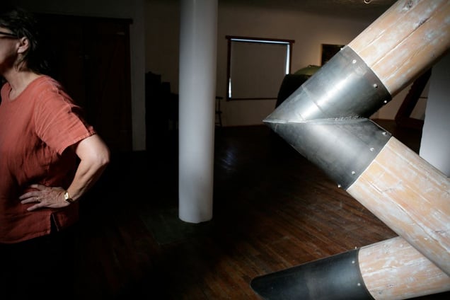 Ray Parish's studio © 2007 Christopher Rauschenberg