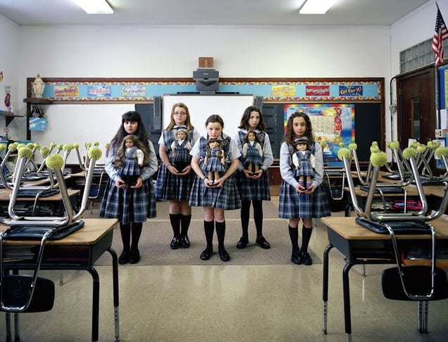 Tiffani-Amber, Kayla, Sophia, Elizabeth, Angelica, Long Beach, NY, 2012
From the series American Girls © Ilona Szwarc
