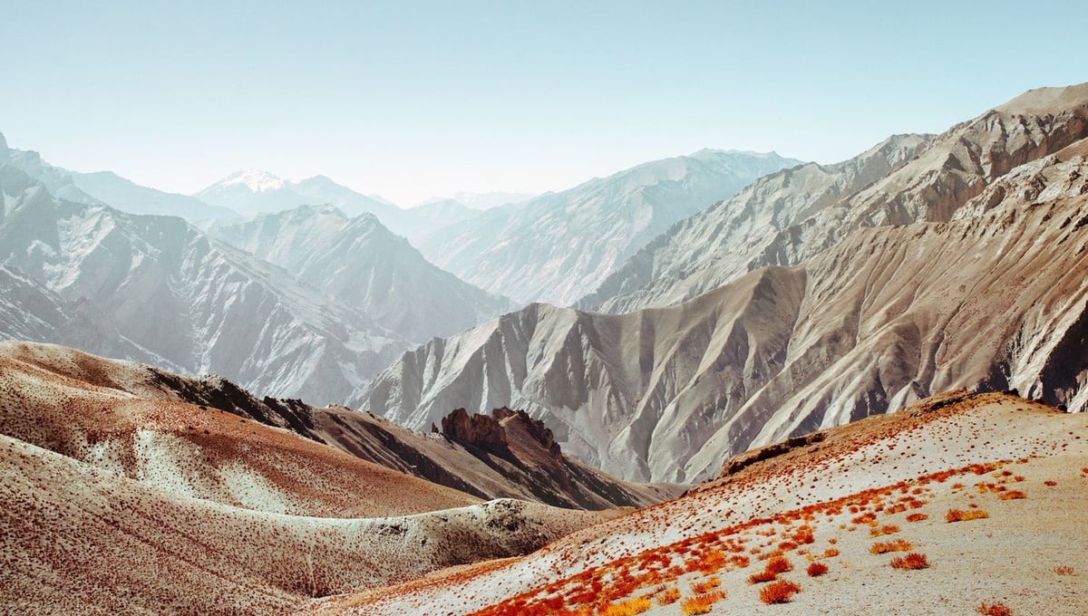 Zanskar Mountain Range, Himalayas