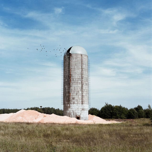 Sawdust reservoir, Viešintėlės, Anykščiai district.