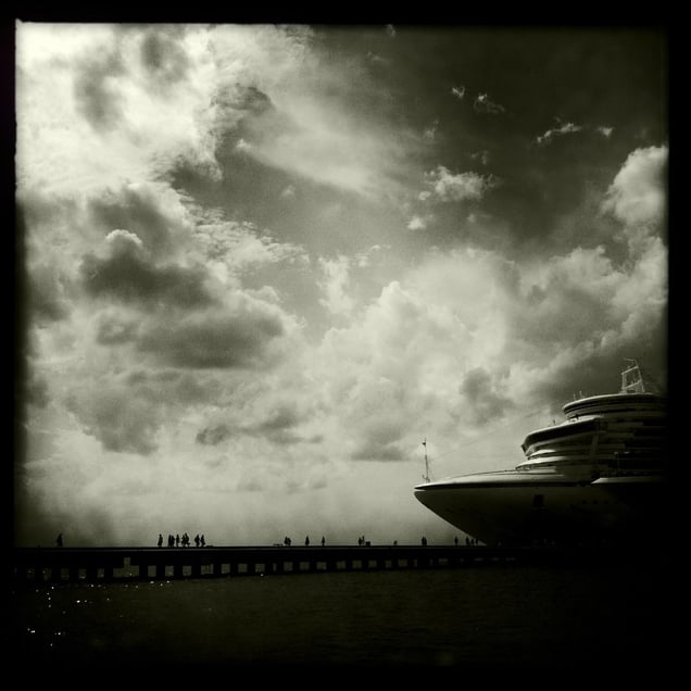 The Princess in Port, Cozumel, Mexico