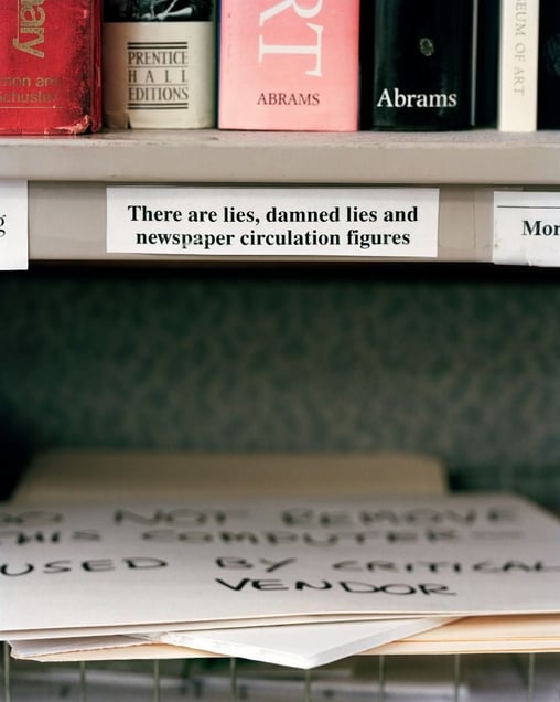 Circulation Figures, 9:39am, 2011 © Will Steacy