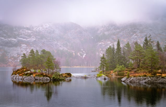 Øyjordsvatnet 16:48, Vestland, Norway