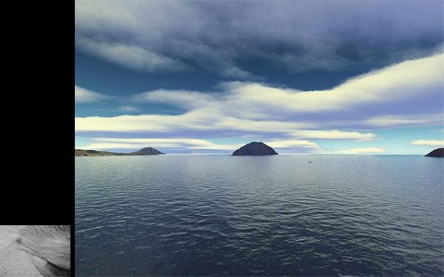 Orogenesis, Bodyscape (Temple), 2003, C-print, 75 x 100 cm © Joan Fontcuberta