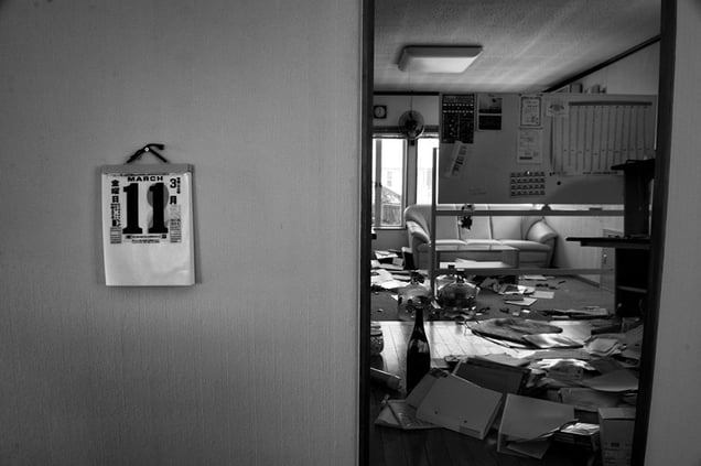 Abandoned house, Namie city, from the series Fukushima "No Go" Zone, © Pierpaolo Mittica.