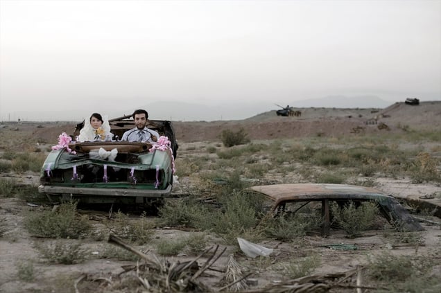 Today's Life and War, 2008. This series interrogates the Iran-Iraq War and its heritage, which influences all aspects of contemporary Iranian society.