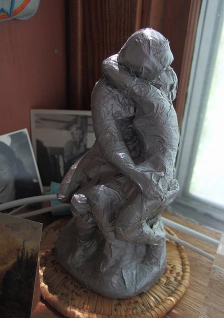 "Beyond safe sex (after Rodin)"