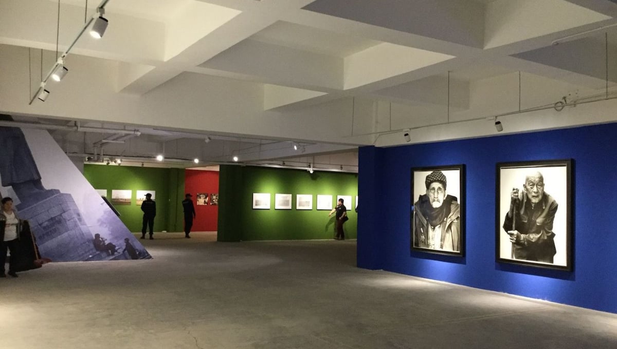 Installation view. 2nd Changjiang International Biennale of Photography and Video Art. Photo by Bisi Silva