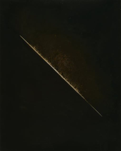 Blast Wall 2011 10x8 Unique gunpowder generated gelatin silver print.