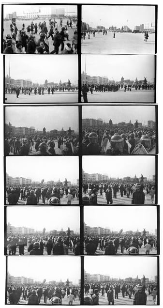 From Newborn Democracy © Besim Fushà (Albania), from the exhibition Transition.  Courtesy of the Fusha Studio, Tirana, Albania and the Noorderlicht Photofestival 2008.