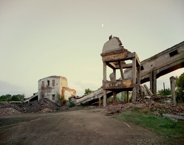 Kurchatov V (Heating Plant). Kazakhstan, 2011 © Nadav Kander