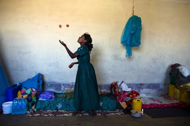 Macallè, does this look like an african prison? From the series Parallelo Zero