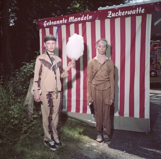 Zuckerwatte, Karl May Festival, Radebeul, Germany, 2014