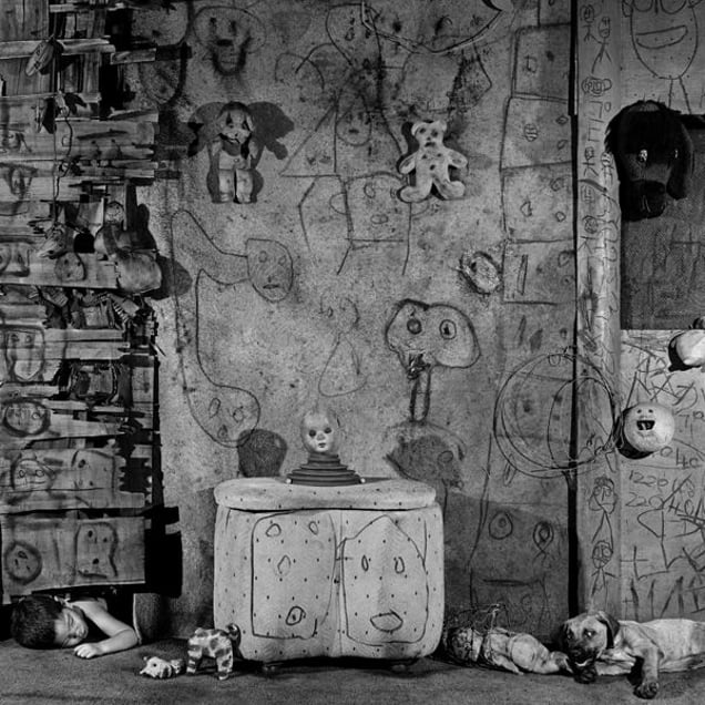 Boarding House, 2008, from the series Boarding House © Roger Ballen
