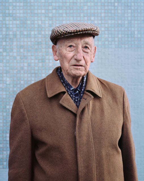 Claude, 94, Les Tours Aillaud, Cité Pablo Picasso, Nanterre, 2014 
Architect - Emile Aillaud