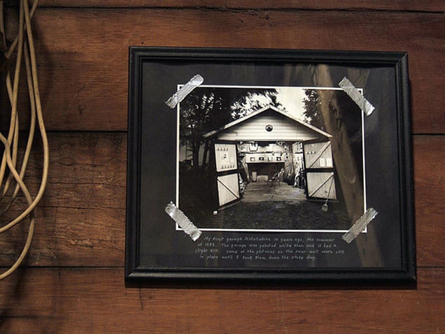 "My first garage installation..." ['Garage Interiors' 1983]