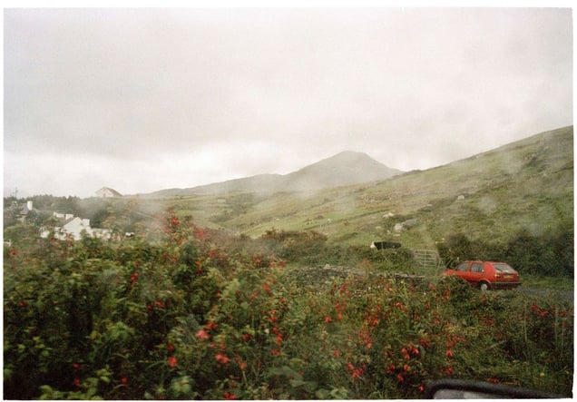 Achill Red (between Dugourt and Keel). From the exhibition "Landscapes" © Tom Wood