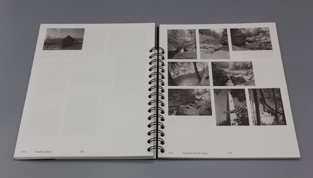 Spread from "Greenfield. The Archive"