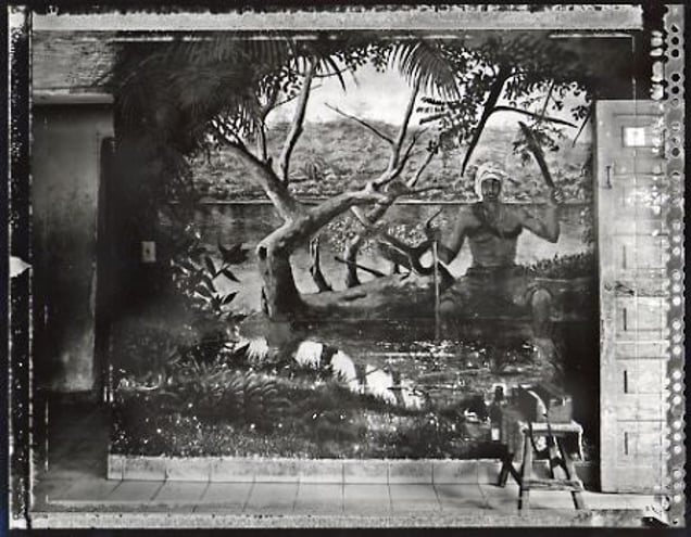 Muertero Casa Mural, el Cobre, 2002. © Elaine Ling