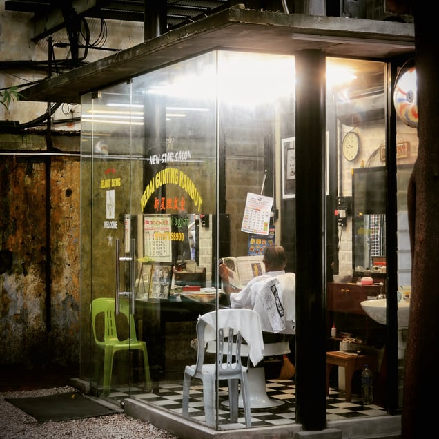 Traditional Indian Barbershop