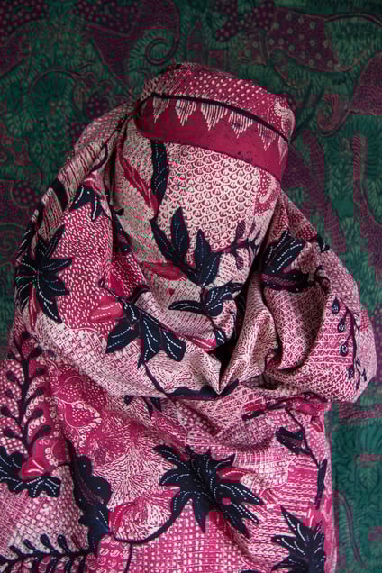 Batik II, from the series People of Pattern by Alia Ali