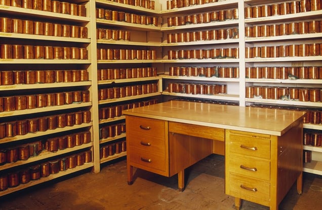 From the series Library of Dust   ©David Maisel