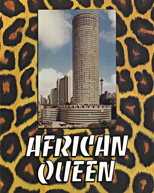 Found object. Original advertising material from the building's opening in the 1970s. From the exhibition "Ponte City" © Mikhael Subotzky