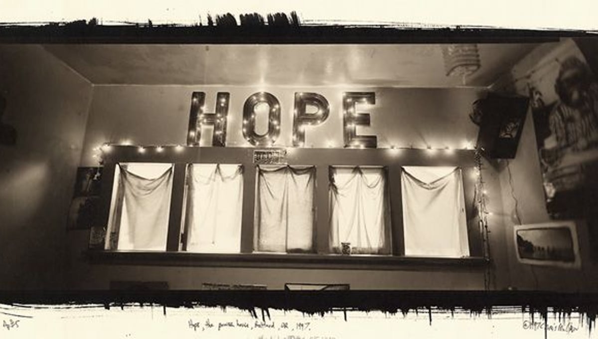 Hope, the Powerhouse, Portland, OR, 1997. © Chris McCaw