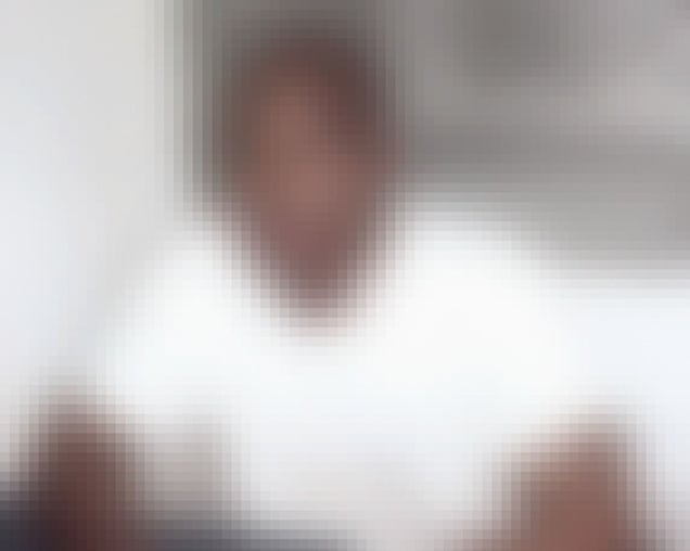 14/38 (Not the Man I Once Was) Portrait of a man 14 years into his death row sentence, where the ratio of years spent in prison to years alive determined the level of image loss.© Amy Elkins