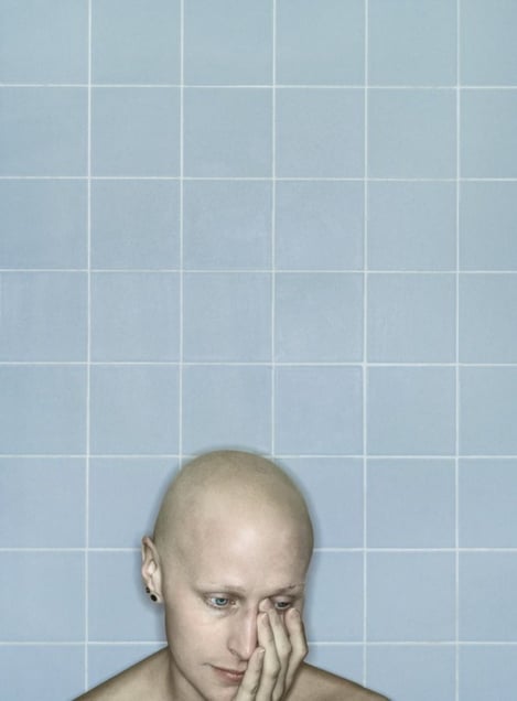 Self-Portrait, Chemo 7th Cycle II, 04.2006