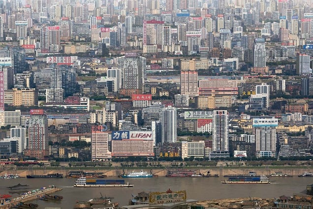 Chongqing, China (2010). From the series 'BRICS' © Marcus Lyon