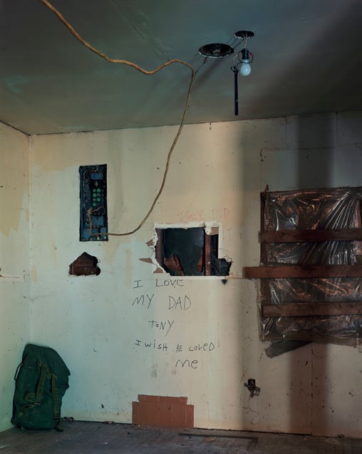 I love my dad, 2007. From Broken Manual, 2006-2010. © Alec Soth, courtesy of Science Museum and Magnum