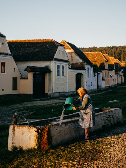 Mornings in Viscri