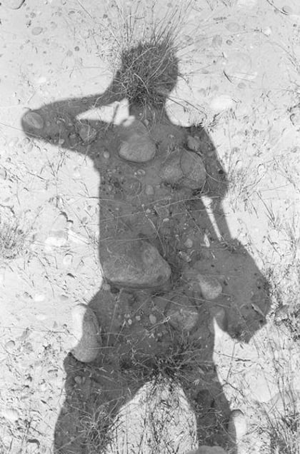Canyon de Chelly, 1983 © Lee Friedlander, from the book, In the Picture Self Portraits 1958-2011.