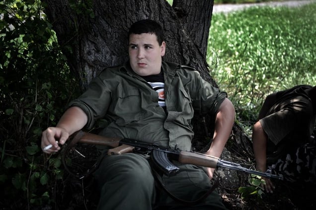 From the series "Military Camp" © Árpád Kurucz